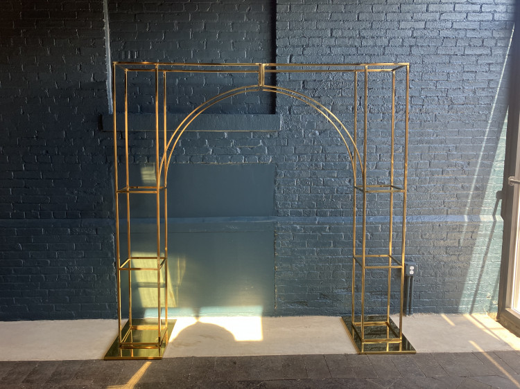 Wire Frame Gold Arch