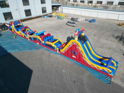 76ft Mega Crab Crawl Obstacle Course