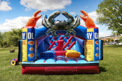 36ft Blue Crab Obstacle Course